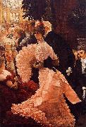 James Tissot A Woman of Ambition (Political Woman) also known as The Reception Spain oil painting artist